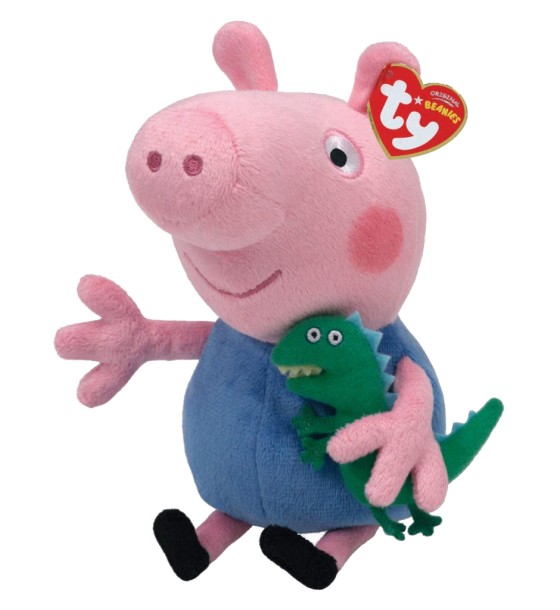 М'яка іграшка Ty Peppa Pig Джордж 15 см (46130)