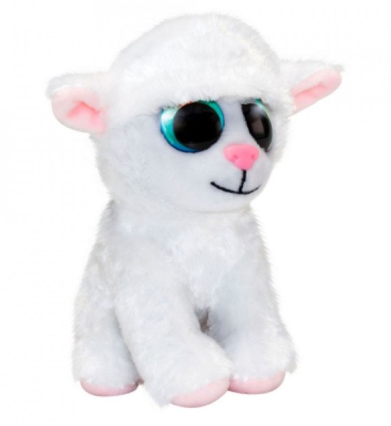 М'яка іграшка Lumo Stars Вівця Fluffy класична 15 см (56173)