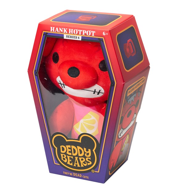 М'яка іграшка Deddy Bears Серія 4 Hank Hotpot 32 см (DB41201)