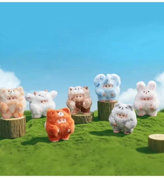 М'яка іграшка 10/10 Toys сюрприз Giggle monster Лісові пухнастики (GM9981134)