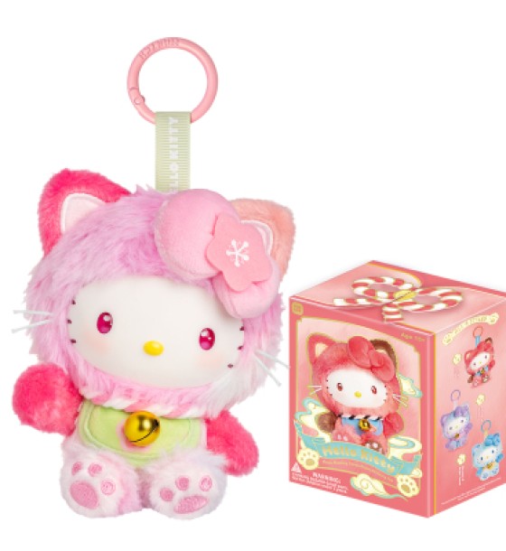 М'яка іграшка Pop Top сюрприз на кліпсі Hello Kitty Казкові бажання (25MR-017)