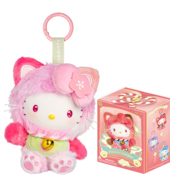 М'яка іграшка Pop Top сюрприз на кліпсі Hello Kitty Казкові бажання (25MR-017)