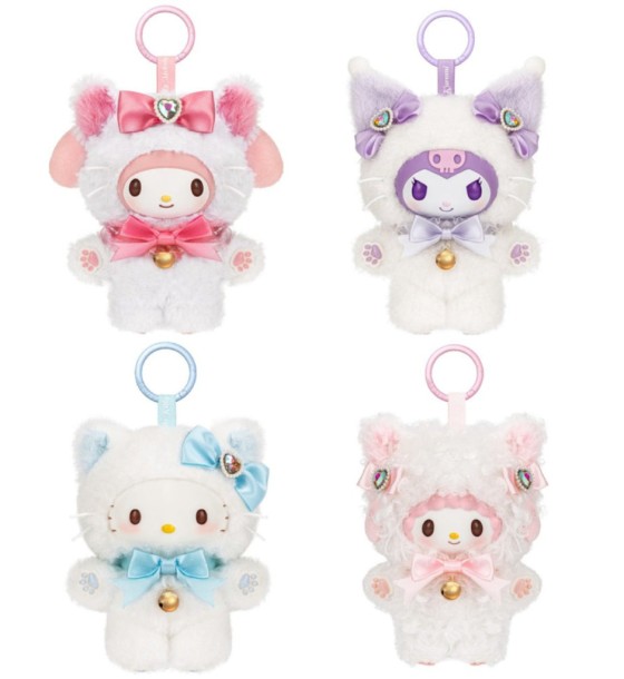 М'яка іграшка Pop Top сюрприз на кліпсі Sanrio Мрія з бантиком (25MR-015)