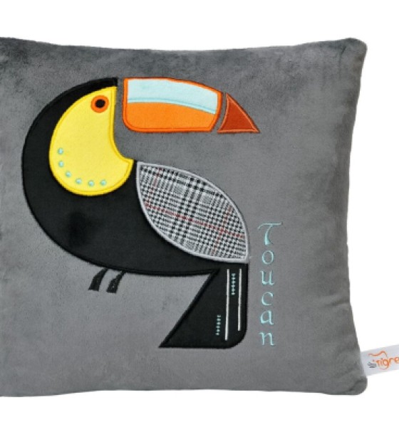 М'яка іграшка Tigres Подушка Toucan Birds (ПД-0494)
