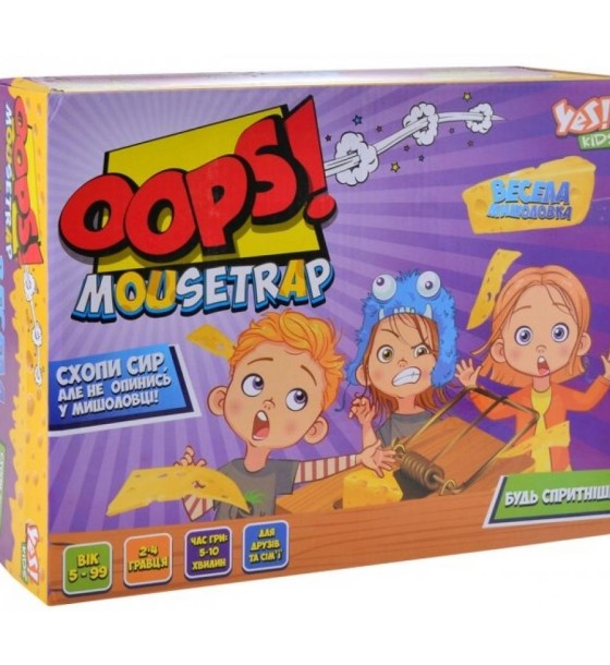 Настільна гра Yes Oops! Мишоловка! (953763)