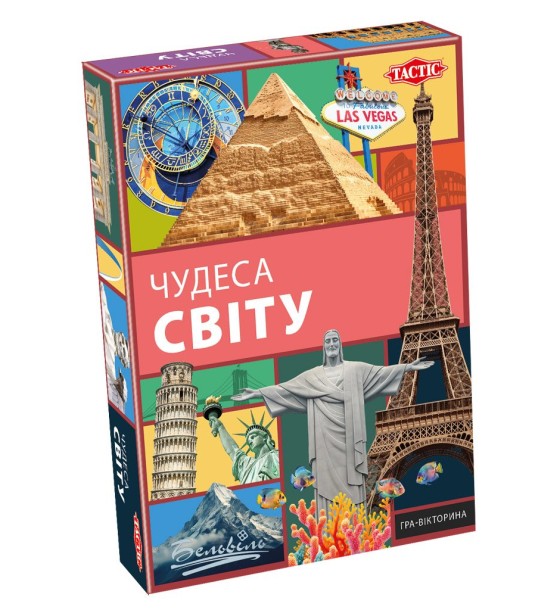 Настільна гра Tactic Чудеса світу (укр.) (56262)