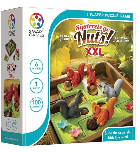 Настільна гра Smart Games Вперед, за горіхами! XXL (SG 425 XL)
