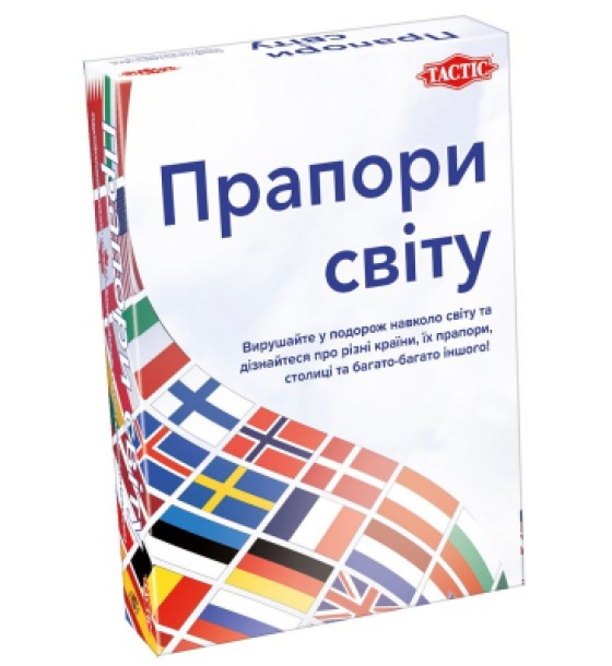 Настільна гра Tactic Прапори світу (58139)