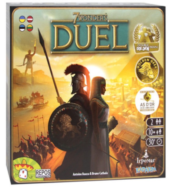 Настільна гра Аsmodee 7 Wonders Duel (7 Чудес Дуель) укр. (2090)