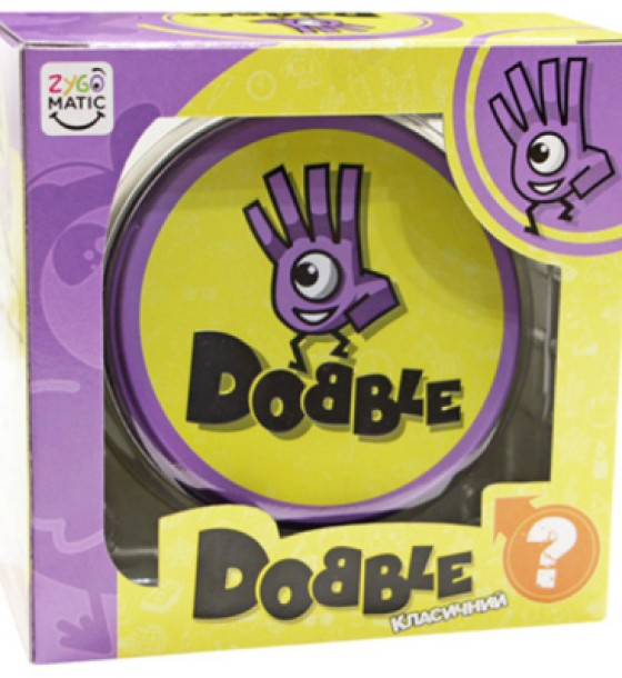 Настільна гра Аsmodee Dobble. Spot It! укр. (345/DOBB07UA)