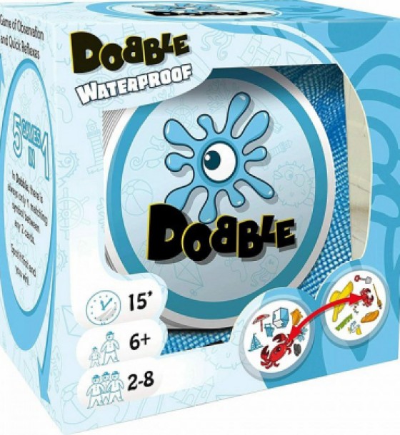 Настільна гра Asmodee Dobble Waterproof (укр.) (6385)