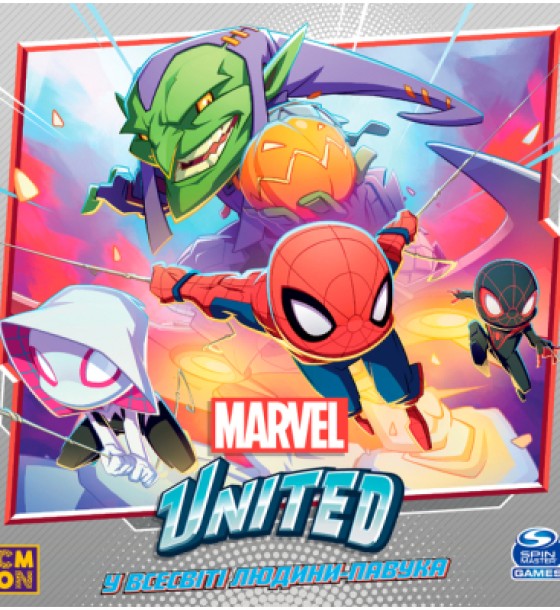 Настільна гра Geekach Games Marvel United: У всесвіті Людини-павука (GKCH036SV)
