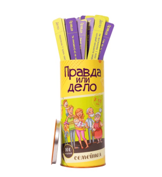 Настільна гра Fun Games Shop Правда чи Справа: Сімейна, російська (FGS10)