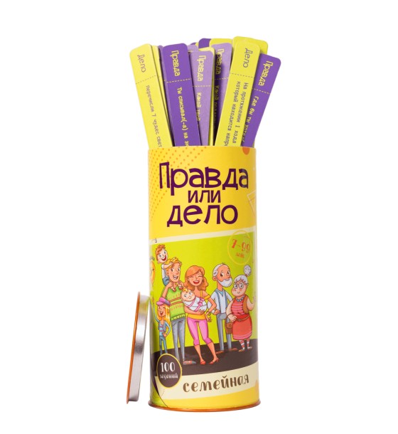Настільна гра Fun Games Shop Правда чи Справа: Сімейна, російська (FGS10)