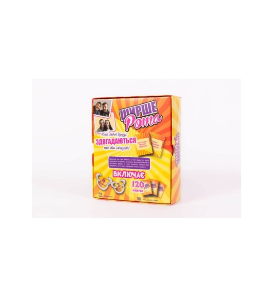 Настільна гра Fun Games Shop Ширерот (Watch Ya' Mouth), українська (FGS04)