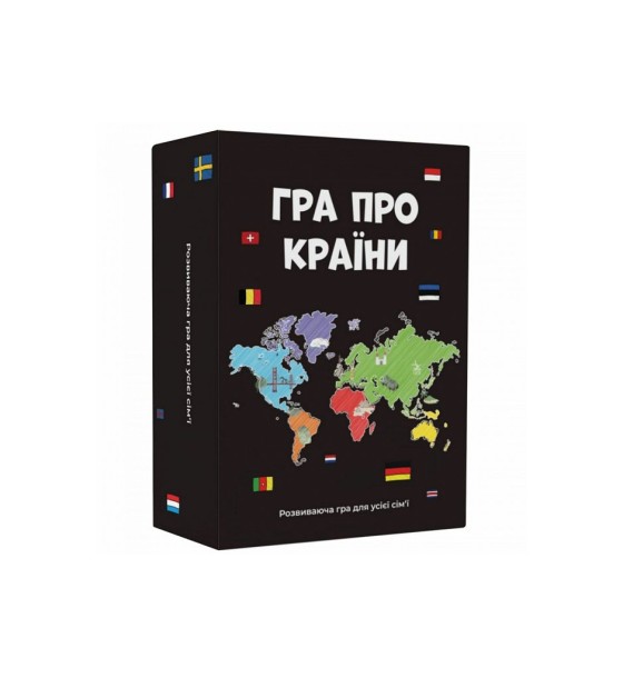Настільна гра Memo Games Гра про Країни, українська (1000175)