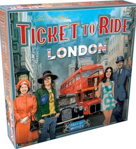 Настільна гра Days of Wonder Ticket to Ride: London , англійська (824968200612)