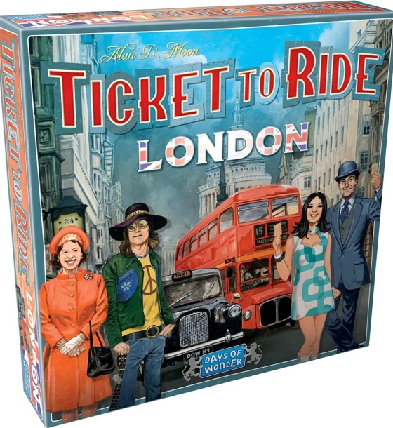 Настільна гра Days of Wonder Ticket to Ride: London , англійська (824968200612)