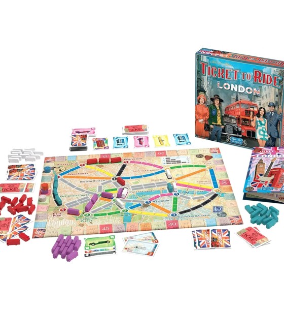 Настільна гра Days of Wonder Ticket to Ride: London , англійська (824968200612)