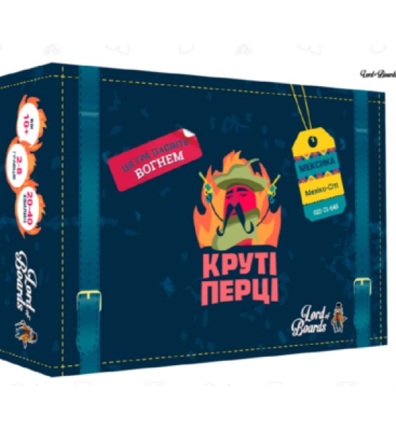 Настільна гра Lord of Boards Круті Перці (Chili Mafia), українська (LOB2204UA)