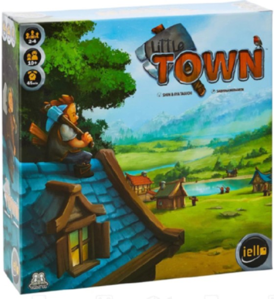 Настільна гра IELLO Little Town (Маленьке місто), англійська (3760175516115)