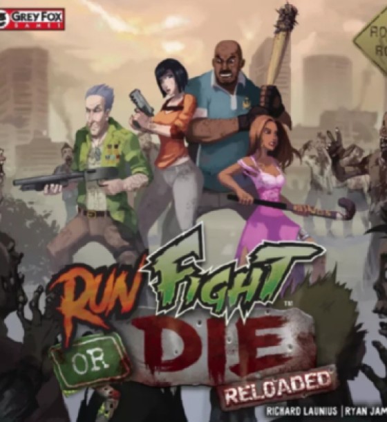 Настільна гра Grey Fox Games Run Fight or Die Reloaded Kickstarter Edition , англійська (616909967247)