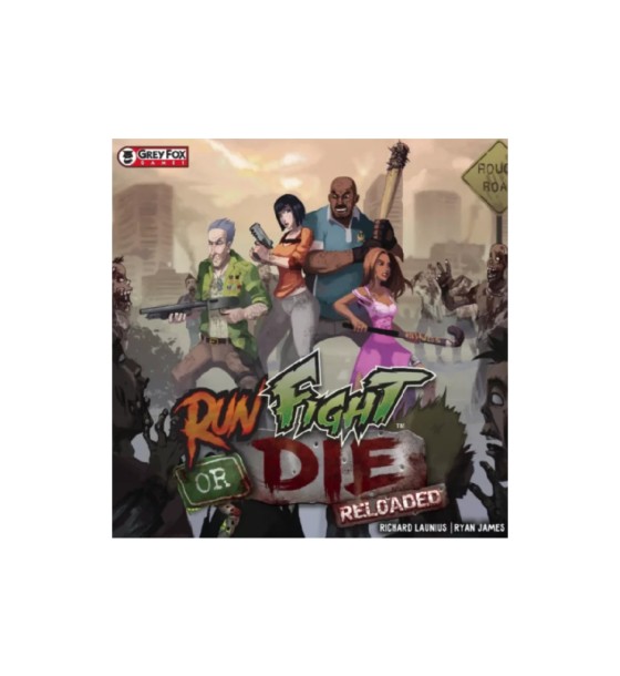 Настільна гра Grey Fox Games Run Fight or Die Reloaded Kickstarter Edition , англійська (616909967247)