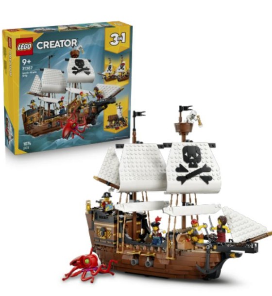 Конструктор LEGO Creator Культовий піратський корабель (31387)