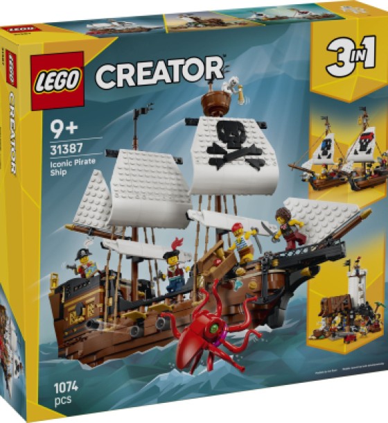 Конструктор LEGO Creator Культовий піратський корабель (31387)