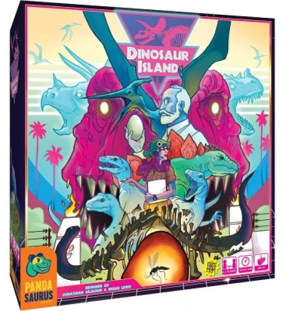 Настільна гра Pandasaurus Games Dinosaur Island (Остів Динозаврів) англ. (854382007047)