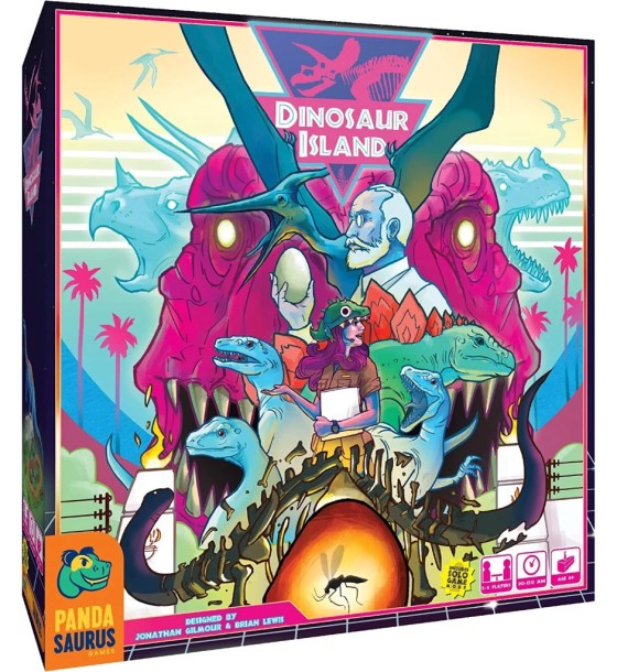 Настільна гра Pandasaurus Games Dinosaur Island (Остів Динозаврів) англ. (854382007047)