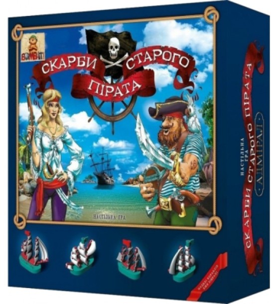 Настільна гра Bombat game Скарби старого пірата (4820172800033)