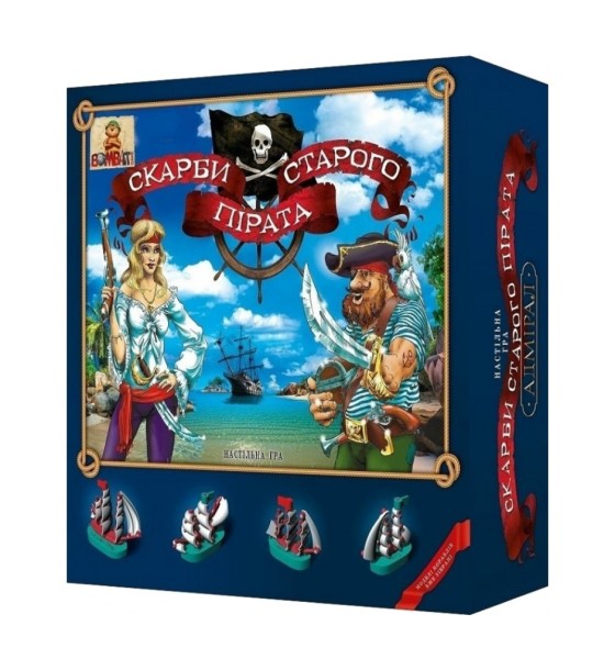 Настільна гра Bombat game Скарби старого пірата (4820172800033)