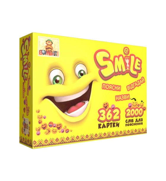 Настільна гра Bombat game Смайл (українська мова) (4820172800187)