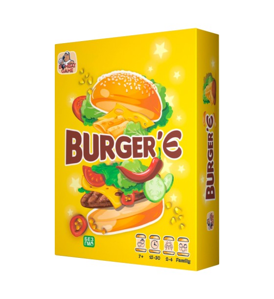 Настільна гра Bombat game Burger'Є (4820172800415)