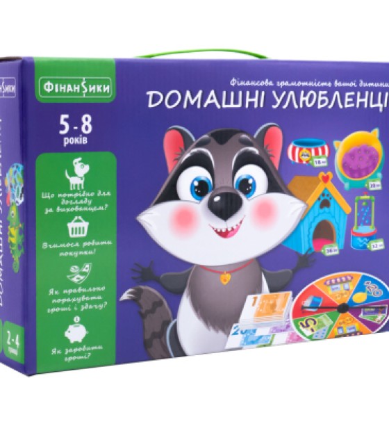 Настільна гра Vladi Toys Домашні улюбленці (укр) (VT2312-07)