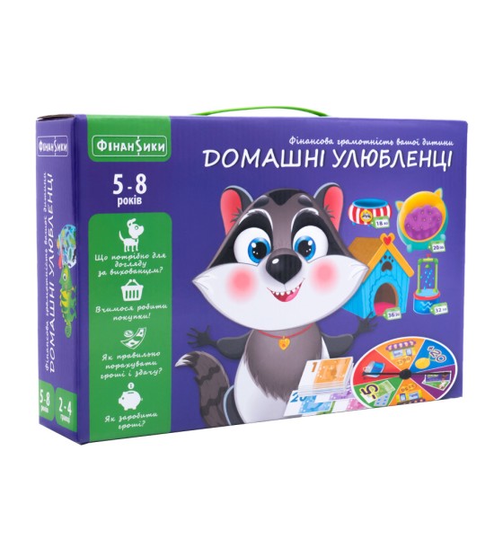 Настільна гра Vladi Toys Домашні улюбленці (укр) (VT2312-07)