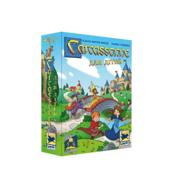 Настільна гра Feelindigo Каркассон для дітей (Carcassonne Junior) українська (FI22046)