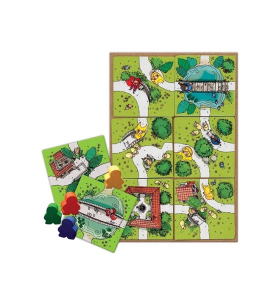 Настільна гра Feelindigo Каркассон для дітей (Carcassonne Junior) українська (FI22046)