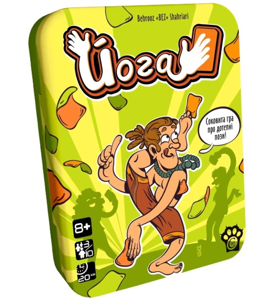 Настільна гра WoodCat Йога (Yogi), Українська (W0010)