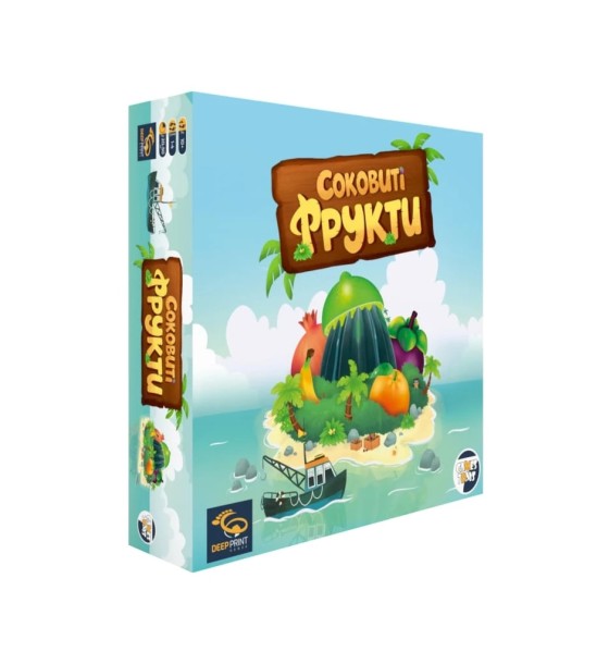 Настільна гра Games 7 Days Соковиті фрукти (Juicy Fruits, Українська) (SF001U)