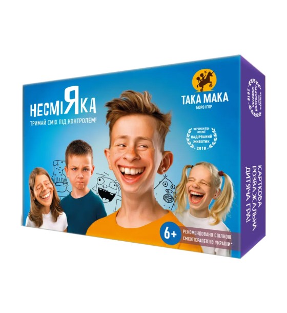 Настільна гра Така Мака Несміяка 6+ (10001-UA)