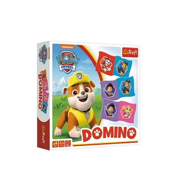 Настільна гра Trefl Доміно. Щенячий патруль (Domino: Paw Patrol) (01895)