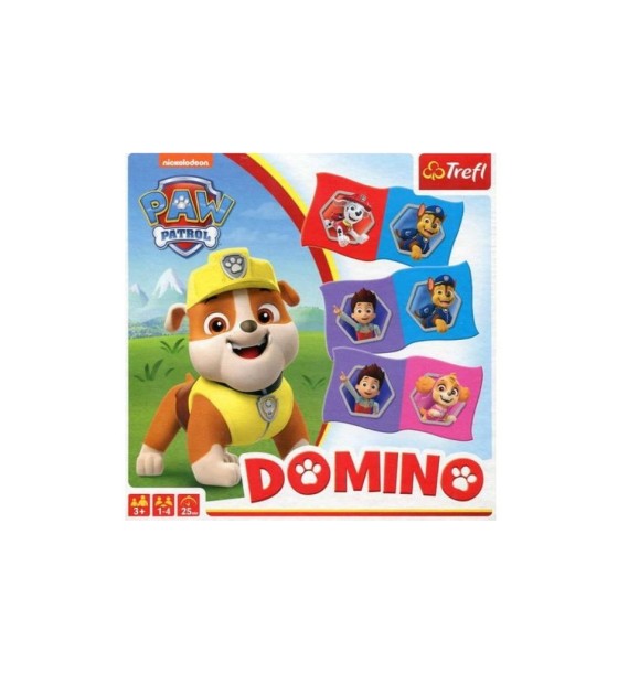 Настільна гра Trefl Доміно. Щенячий патруль (Domino: Paw Patrol) (01895)