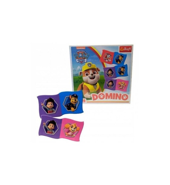 Настільна гра Trefl Доміно. Щенячий патруль (Domino: Paw Patrol) (01895)