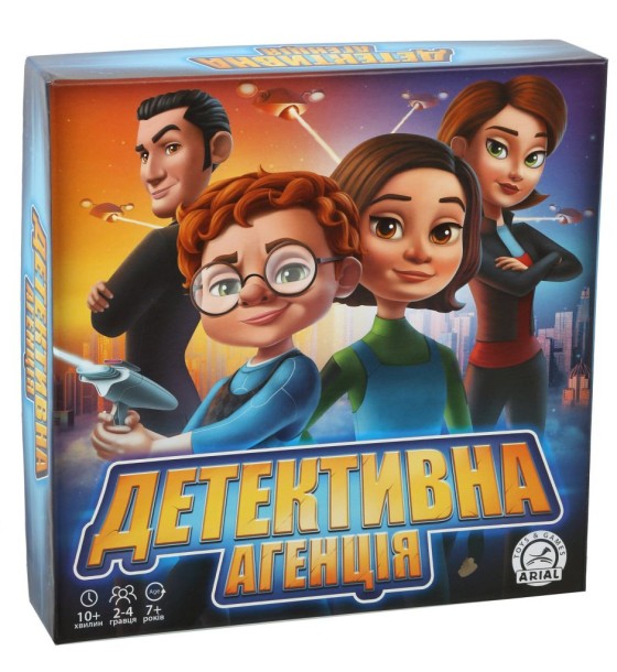 Настільна гра Arial Детективна агенція (91150)