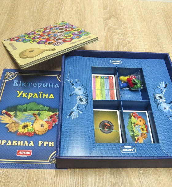 Настільна гра Artos Вікторина Україна (620994)