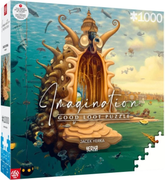 Пазл GoodLoot Imagination: Jacek Yerka Harbor 1000 ел. (5908305249351)