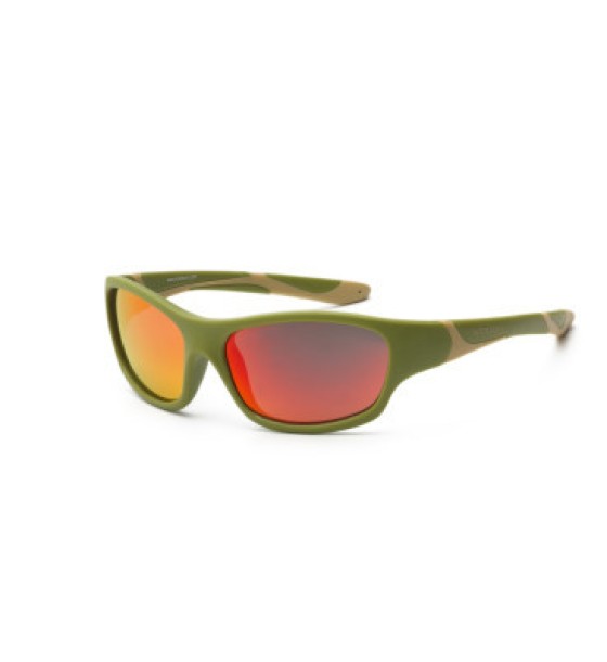 Дитячі сонцезахисні окуляри Koolsun Sport, 3-8р, хакі