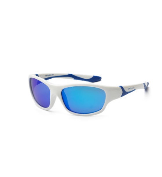 Дитячі сонцезахисні окуляри Koolsun Sport, 6-12р, біло-блакитний